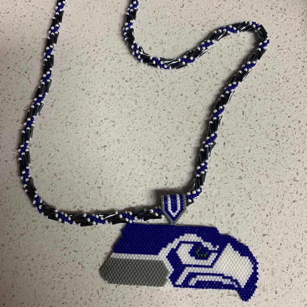 Seahawks necklace